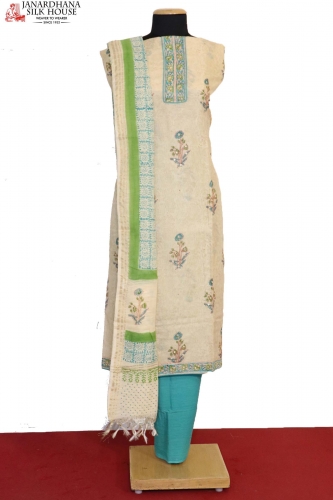 Pure Cotton Suits With Dupatta